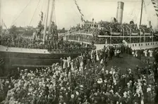 Departure of the Victorian (B.C.) Contingent c1914, (1919). Creator: Unknown