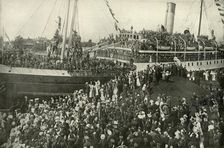 Departure of the Victorian (B.C.) Contingent c1914, (1919). Creator: Unknown