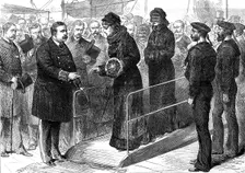 Departure of the Empress Eugénie for Zululand, 1880. Creator: Unknown