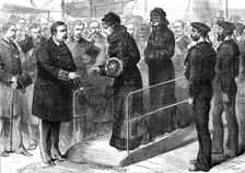 Departure of the Empress Eugénie for Zululand, 1880. Creator: Unknown