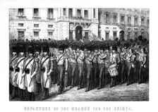 Departure of the Guards for the Crimea, 1854 (1899)