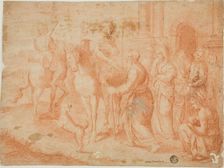 Departure of Tobias, n.d. Creator: Unknown