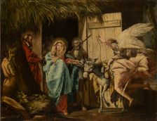 Departure for the Flight into Egypt, 1701-1800. Creator: German (Franconian?) Master around 1750