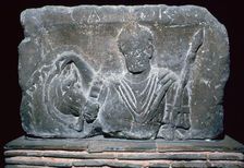 Depiction of Castor with a horse, 1st century
