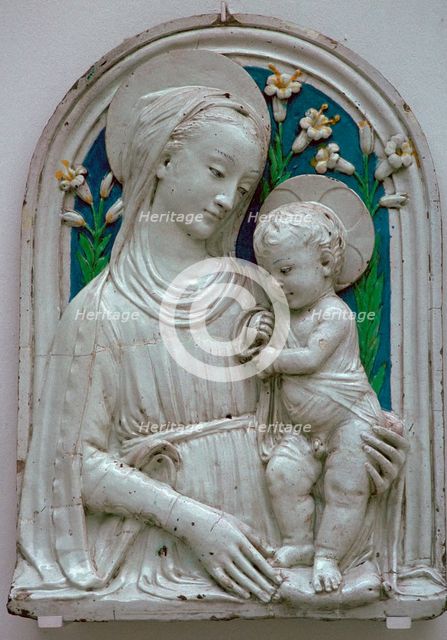 Depiction of the Virgin and Child. Artist: Unknown