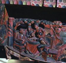 Depiction of the Sicilian Vespers, 13th century