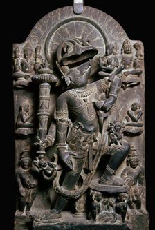 Depiction of Varaha, the boar incarnation of the god Vishnu