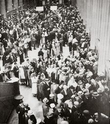 Depositors of the Union Trust Company, Cleveland, Ohio, USA, Great Depression, July 1933