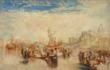 Depositing of John Bellini's Three Pictures in La Chiesa Redentore, Venice, 1841. Creator: Turner, Joseph Mallord William (1775-1851)