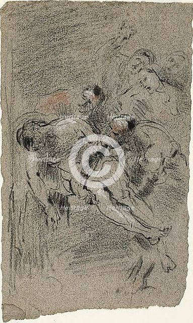 Deposition, 1863. Creator: Jean-Baptiste Carpeaux.