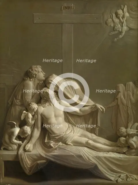 Deposition (after Antonio Canova), 1800. Creator: Bernardino Nocchi.