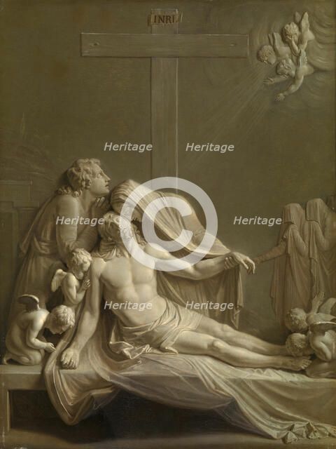 Deposition (after Antonio Canova), 1800. Creator: Bernardino Nocchi.