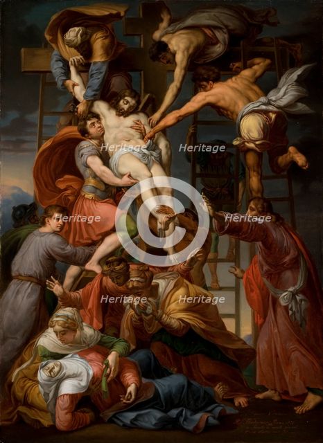 Deposition from the Cross, 1831. Creator: Rafal Hadziewicz.