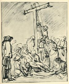 Deposition from the Cross, c1650?, (1943). Creator: Rembrandt Harmensz van Rijn