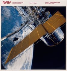 Deployment of the Hubble Space Telescope, 1990. Creator: Unknown