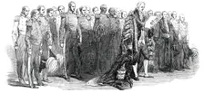 Deputation from the Court of Lieutenancy of the City of London, 1850. Creator: Unknown