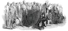Deputation from the Court of Lieutenancy of the City of London, 1850. Creator: Unknown