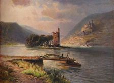 Der Mauseturm (Mouse Tower), 1923. Creator: Nikolai of Astudin