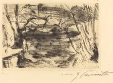 Der Neue See (The New Lake), 1920/1921. Creator: Lovis Corinth