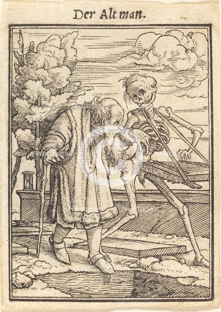 Der Alt man. Creator: Hans Holbein the Younger.