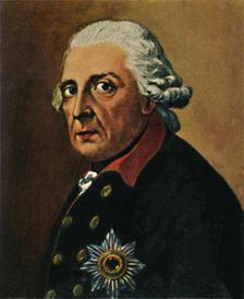 Der Alte Fritz 1712-1786. - Gemälde on Graff 1934. Creator: Unknown