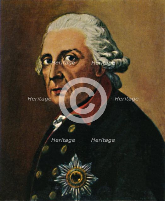 'Der Alte Fritz 1712-1786. - Gemälde on Graff', 1934. Creator: Unknown.