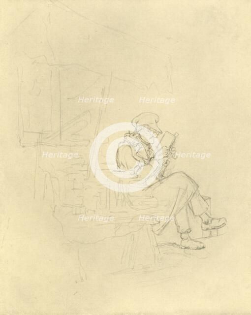 'Der Antiquar', mid-late 19th century, (c1924). Creator: Carl Spitzweg.