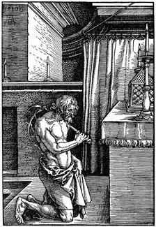 Der Bussende 1510, (1936). Artist: Albrecht Dürer