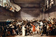 Der Ballhausschwur (Le Serment du Jeu de paume), 1791