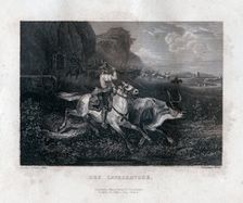 Der Cavalcatore c1833. Creator: Carl Ludwig Frommel