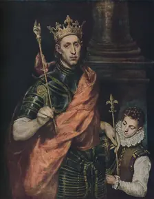 Der Heilige Ludwig (Saint Louis), c1585 - 1590, (1938). Artist: El Greco