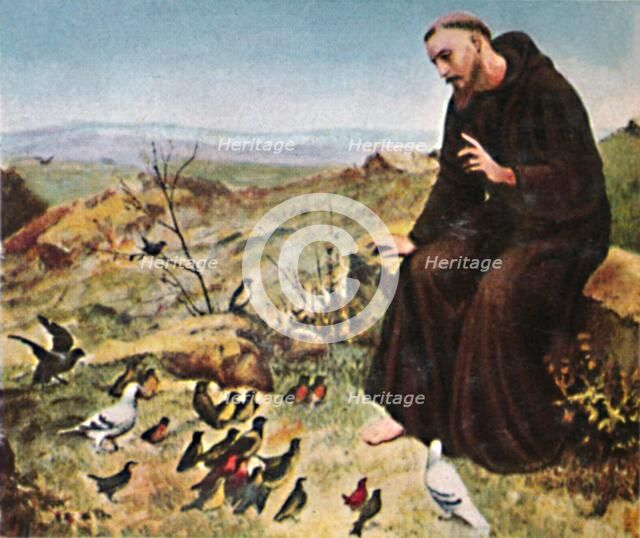 'Der Hellige Franz von Assisi 1182-1226', 1934. Creator: Unknown.