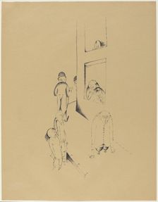 Der Immerwährendeschmerz (Perpetual Pain), 1920. Creator: Heinrich Hoerle