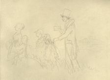 Der jüdische Magister mid-late 19th century, (c1924). Creator: Carl Spitzweg