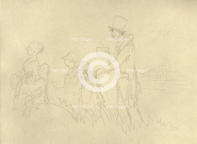 'Der jüdische Magister', mid-late 19th century, (c1924).  Creator: Carl Spitzweg.