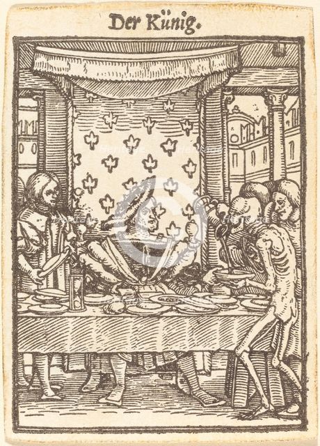 Der Künig. Creator: Hans Holbein the Younger.