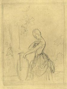 Der Käfer mid-late 19th century, (c1924). Creator: Carl Spitzweg