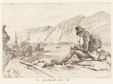 Der Landschaftmaler auf der Reise (The Landscape Painter on Tour), 1814. Creator: Johann Adam Klein