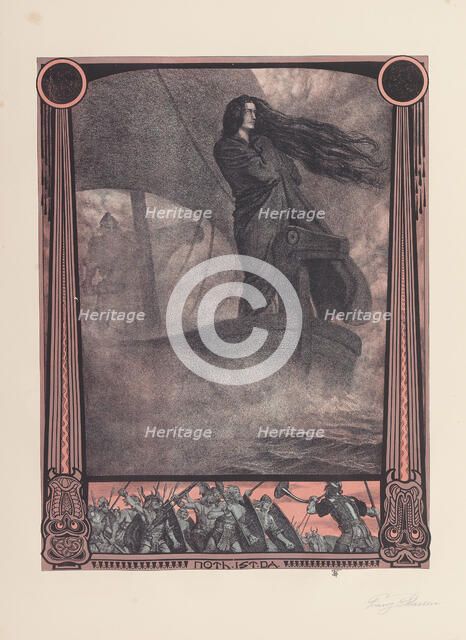 Der Ring des Nibelungen, 1914. Creator: Stassen, Franz (1869-1949).