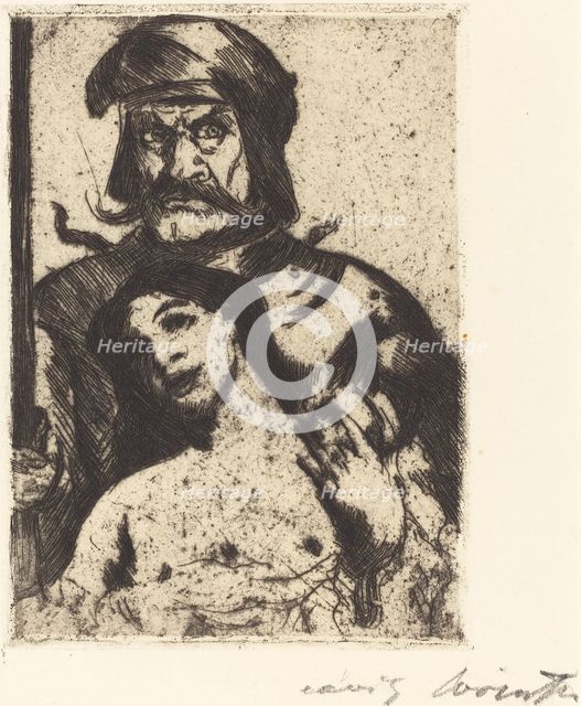 Der Ritter (The Knight), 1914. Creator: Lovis Corinth.