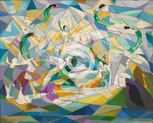 Der Rosenkavalier, 1913-1914. Creator: Stella; Joseph (1877-1946).