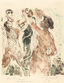 Der südenfall (The Fall of Man), 1919. Creator: Lovis Corinth