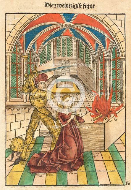 Der Schatzbehalter oder Schrein der waren Reichtümer des Heils und ewige Seligkeit, 1491. Creators: Stephan Fridolin, Michael Wolgemut, Wilhelm Pleydenwurff.
