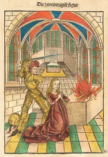 Der Schatzbehalter oder Schrein der waren Reichtümer des Heils und ewige Seligkeit, 1491. Creators: Stephan Fridolin, Michael Wolgemut, Wilhelm Pleydenwurff