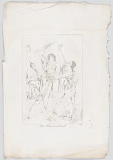 Der Schweizerbund (The Oath on the Rütli), 1806. Creator: Franz Hegi