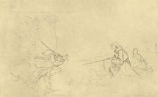 Der Sonntagsjäger mid-late 19th century, (c1924). Creator: Carl Spitzweg