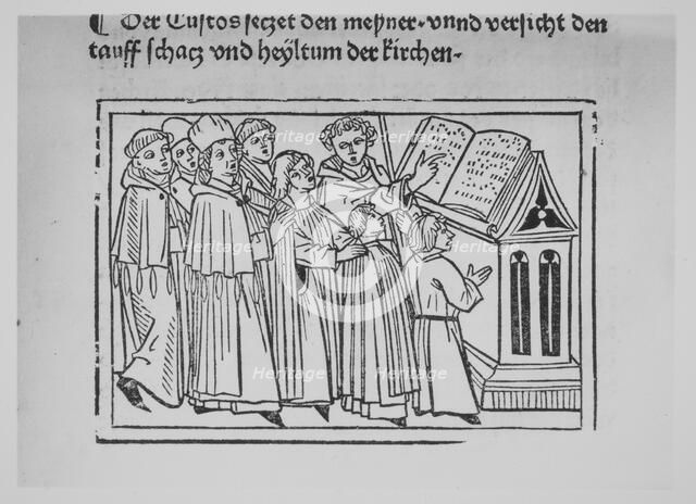 Der Spiegel des Menschlichen lebens, July 23, 1479. Creator: Unknown.