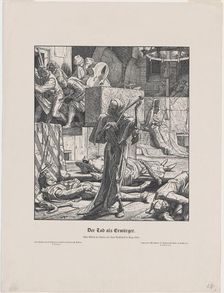 Der Tod als Freund (Death as a Friend), 1831. Creator: Alfred Rethel