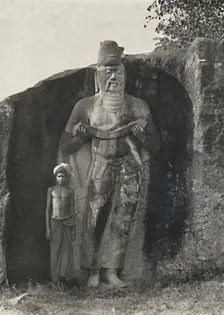Der Tradition nach, Statue Parakrama Bahu's I., des Grossen (1164-1197 n. Chr.), Pollonnaruwa 192
