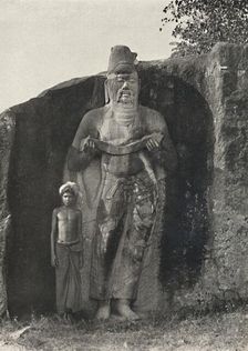 Der Tradition nach, Statue Parakrama Bahu's I., des Grossen (1164-1197 n. Chr.), Pollonnaruwa 192
